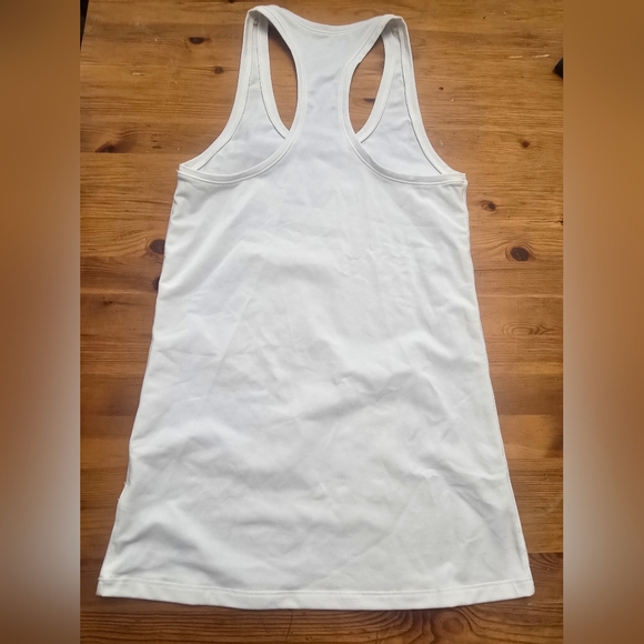 Athleta White Racerback Tank - Picture 4 of 4